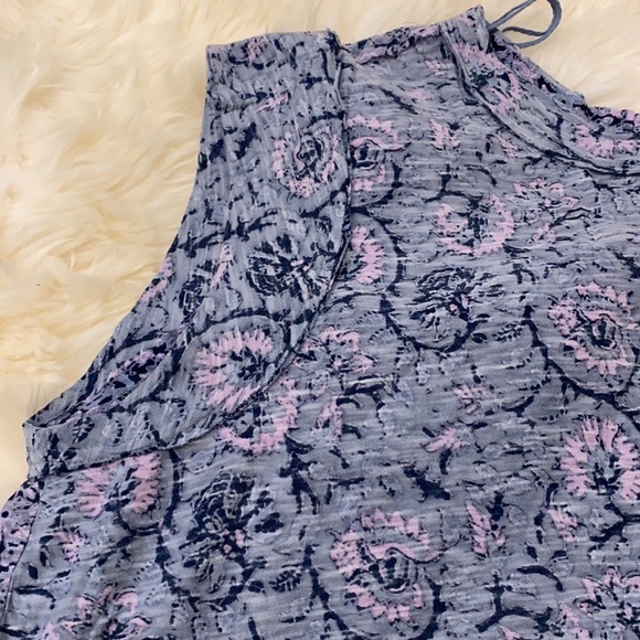 Free People High Tide Dual Print Top. XS - Picture 7 of 10